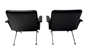 Mid-Century Modern Lounge Chairs No. 1432 by Andre Cordemeijer for Gispen, 1961